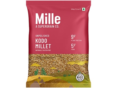 Mille Unpolished Kodo Millet, 500 g