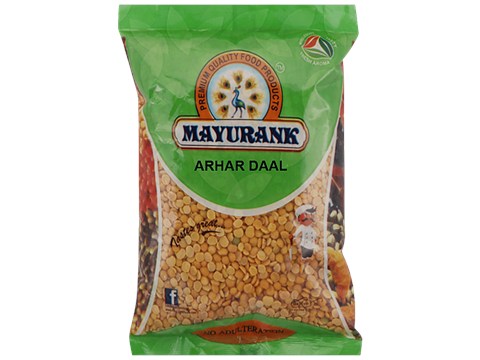 Mayurank Arhar Daal - Rich In Protein & Dietary Fibre, 500 g