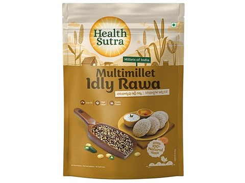 Health Sutra Idly Rawa - Multimillet, Roasted, 500 g