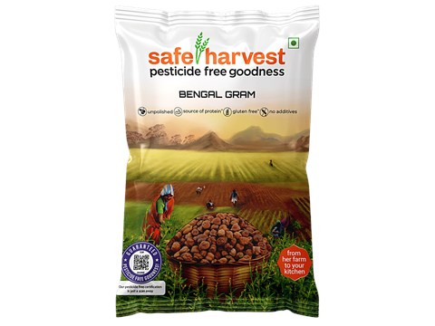 Safe Harvest Bengal Gram, 500 g