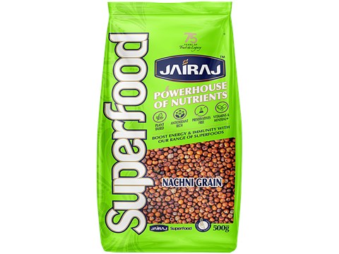 Jairaj Superfood Nachni Grain, 500 g