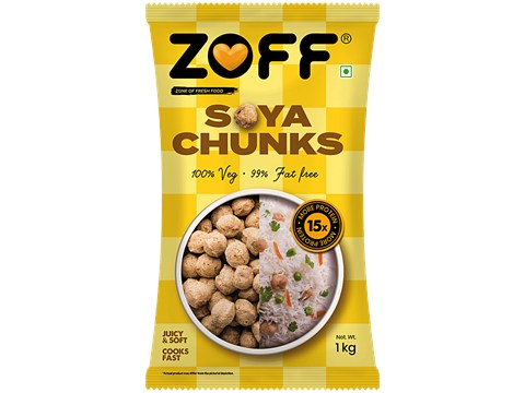 Zoff Soya Chunks, 1 kg