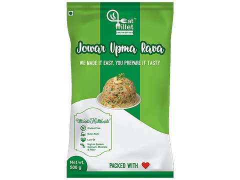 EatMillet Jowar Upma Rava, 500 g