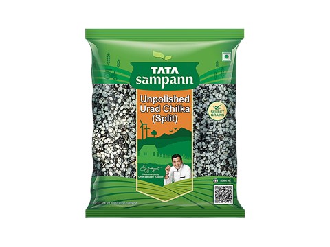 Tata Sampann Unpolished Urad Chilka Split, 500 g