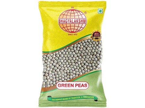 Sri Bhagyalakshmi Green Peas, 500 g