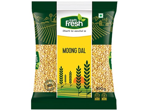 Earth Fresh Moong Dal, 500 g