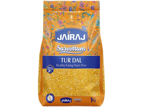 Jairaj Sarvottam Tur Dal, 1 kg