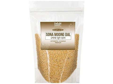 Delight Foods Premium Sona Moong Dal/Hesaru Bele, 400 g