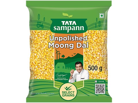 Tata Sampann Moong Dal/Hesaru Bele, 500 g