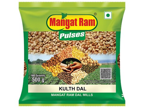 Mangat Ram Pulses Kulth Dal, 500 g
