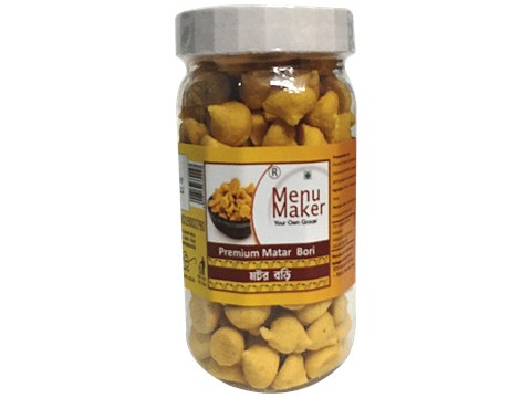 Menu Maker Matar Bori - Premium Quality,, 100 g