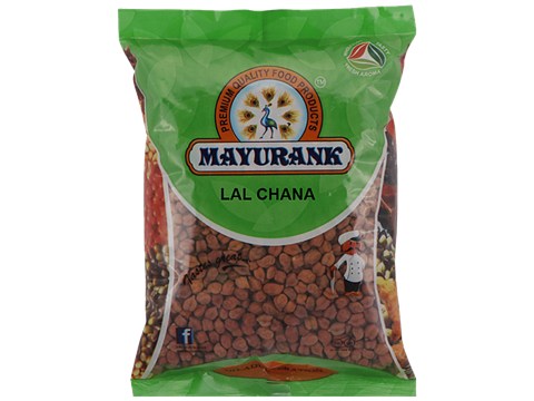 Mayurank Lal Chana - Dark Brown, Rich In Protein, 500 g
