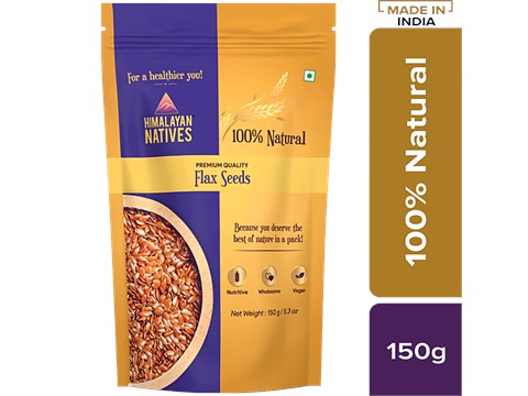 Himalayan Natives Natives Flax Seeds, 150 g
