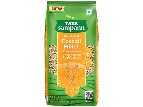 Tata Sampann Unpolished Foxtail Millet/Kangni/Navane, 500 g