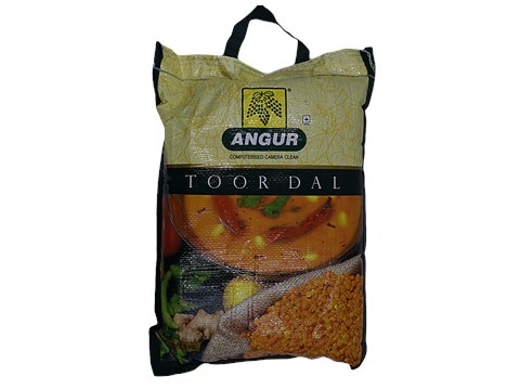 Angur Toor Dal - Desi Oily, 5 kg