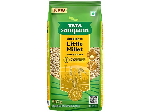 Tata Sampann Unpolished Little Millet/Kutki/Samaai, 500 g