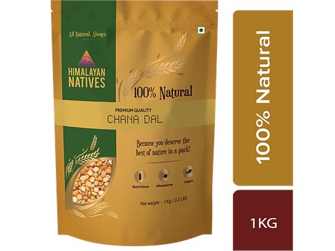 Himalayan Natives Chana Dal - Natural & Pure, 1 kg