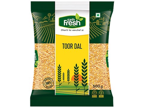 Earth Fresh Toor Dal, 500 g