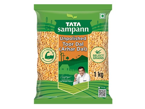 Tata Sampann Toor Dal/Togari Bele, 1 kg