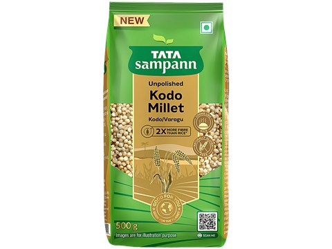 Tata Sampann Unpolished Kodo Millet/Kodo/Varagu, 500 g
