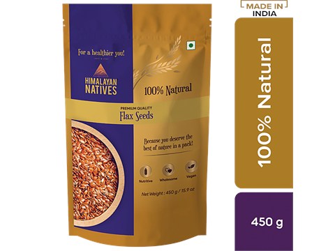 Himalayan Natives Flax Seeds, 450 g