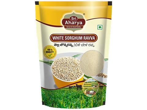 Sri Aharya White Sorghum Ravva, 500 g