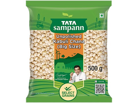 Tata Sampann Kabuli Chana/Kabuli Kadale, 500 g