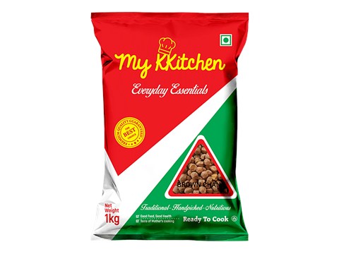my kkitchen Brown Chana, 1 kg