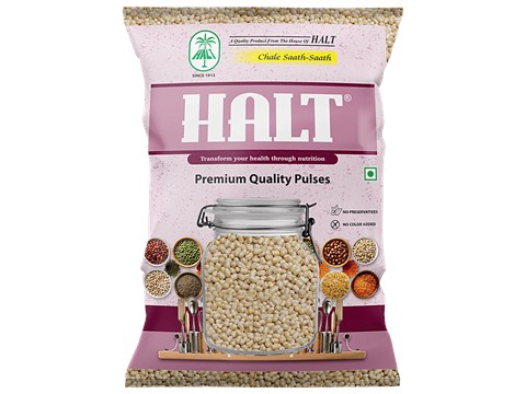 Halt White Urad Dal Whole, 500 g