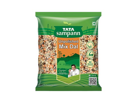Tata Sampann Unpolished Mix Dal, 500 g