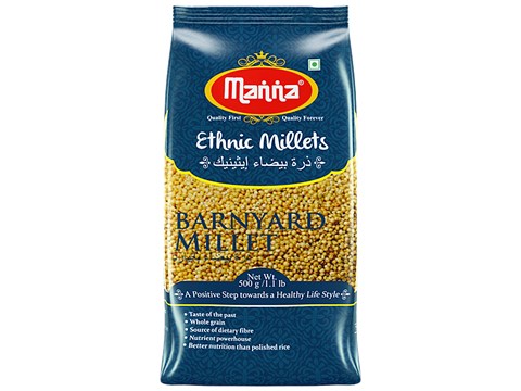 Manna Ethnic Millets Barnyard Millet, 500 g
