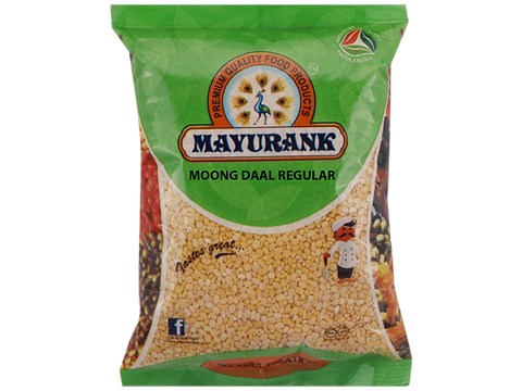 Mayurank Moong Daal - Regular, Vegetarian Superfood, Rich In Protein, 500 g