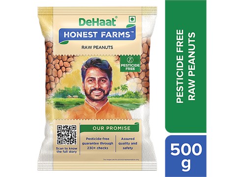 Dehaat Honest Farms Raw Peanuts, 500 g