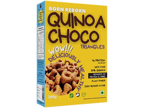 Born Reborn Quinoa Choco Triangles, 300 g