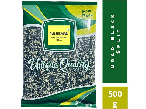 Pulsesman  Black Urad Dal - Split, 500 g