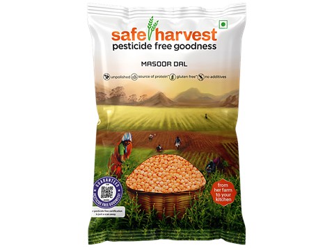 Safe Harvest Masoor Dal, 1 kg