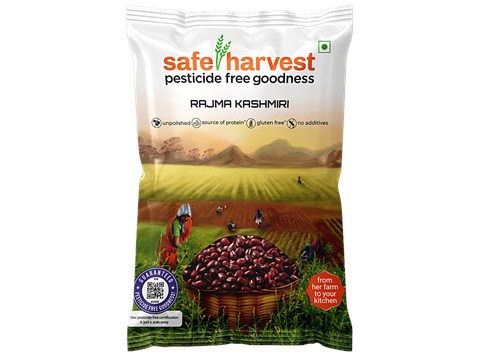 Safe Harvest Rajma/Capparadavare Kashmiri, 500 g