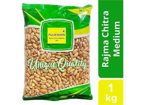Pulsesman  Rajma Chitra - Medium, 1 kg