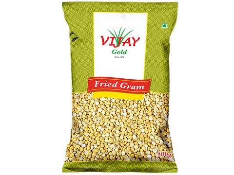 Vijay Gold Fried Gram/ Roasted Channa, 500 g