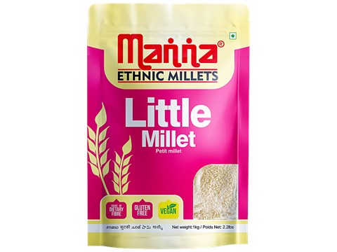 Manna Little Millet / Kutki / Samai / Same / Samulu, 1 kg