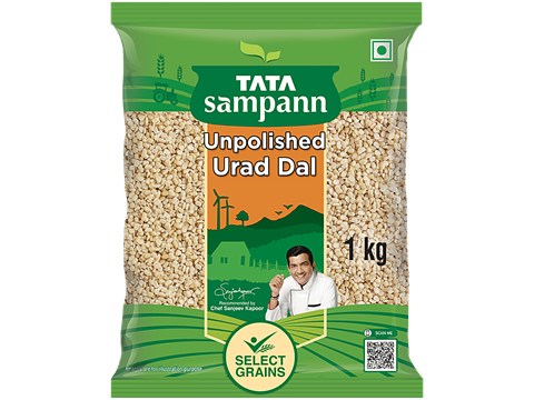 Tata Sampann Unpolished Urad Dal, 1 kg