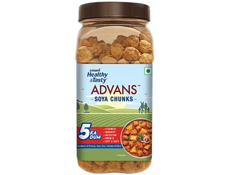 Emami Healthy & Tasty Advans Soya Chunks, 200 g