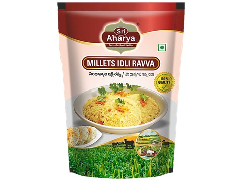 Sri Aharya Millets Idli Ravva, 500 g
