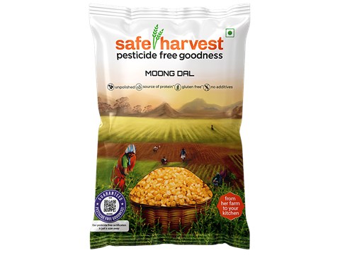 Safe Harvest Mung Dal, 1 kg