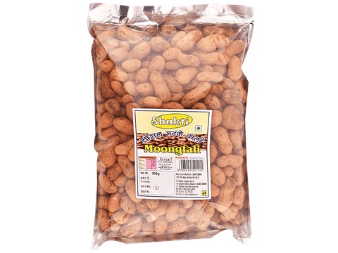 Shakti Moongfali - Roasted, Salted, Crunchy & Healthy, 500 g