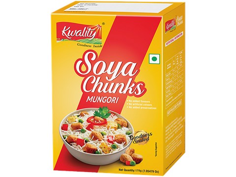 Kwality Soya Chunks, 170 g