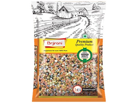 Brijrani Mix Dal - Pure & Premium Quality, 500 g