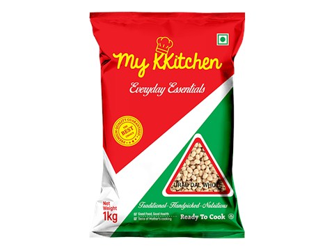 my kkitchen Urad Dal Whole, 1 kg