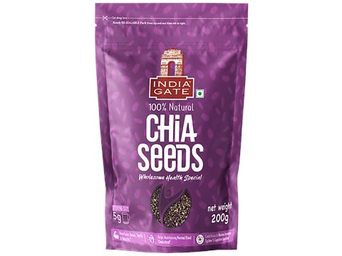India Gate Wholesome Health Chia seeds, 200 g