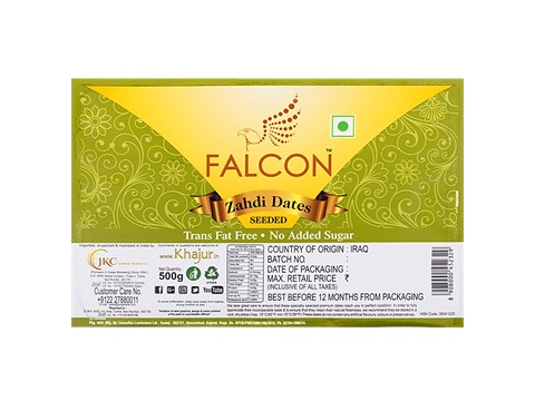 Falcon Dates/Kharjura - Zahdi, Seeded, 500 g